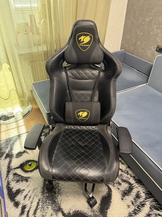 Крісло геймерське Cougar Armor Titan PRO Royal. Компьютерное кресло.