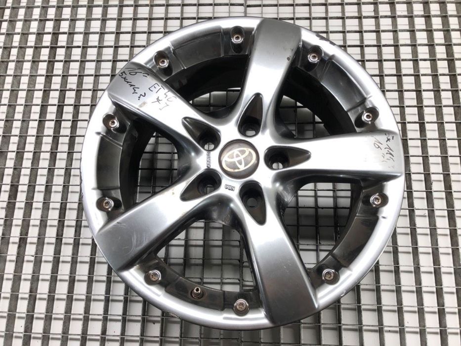 FELGA ALUMINIOWA 16 7J 5X114,3 ET40 ŚRODEK CENTR. 60.1 - 426.00 PLN - TOYOTA AURIS (_E15_) 2006 -