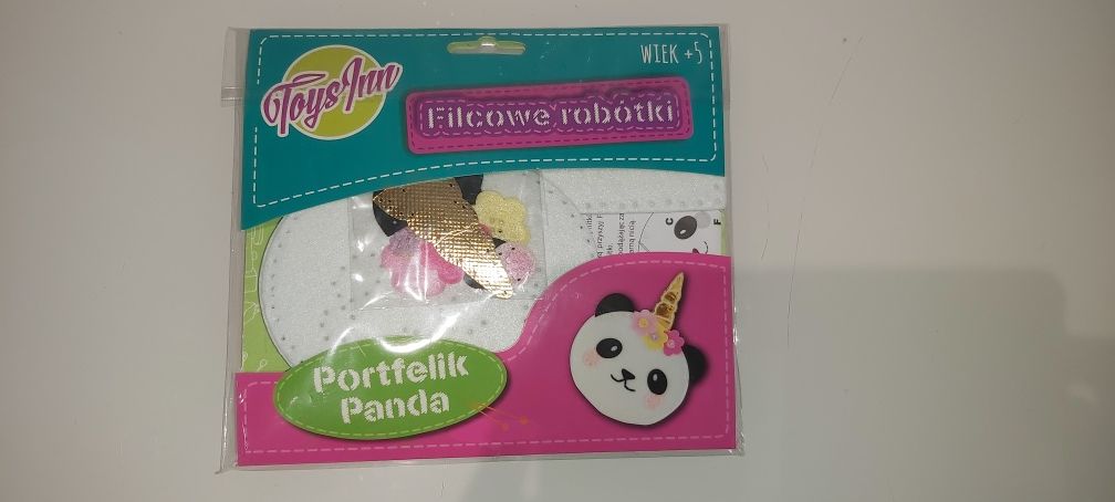 Fajowe robótki Toys Fun panda jednorożec