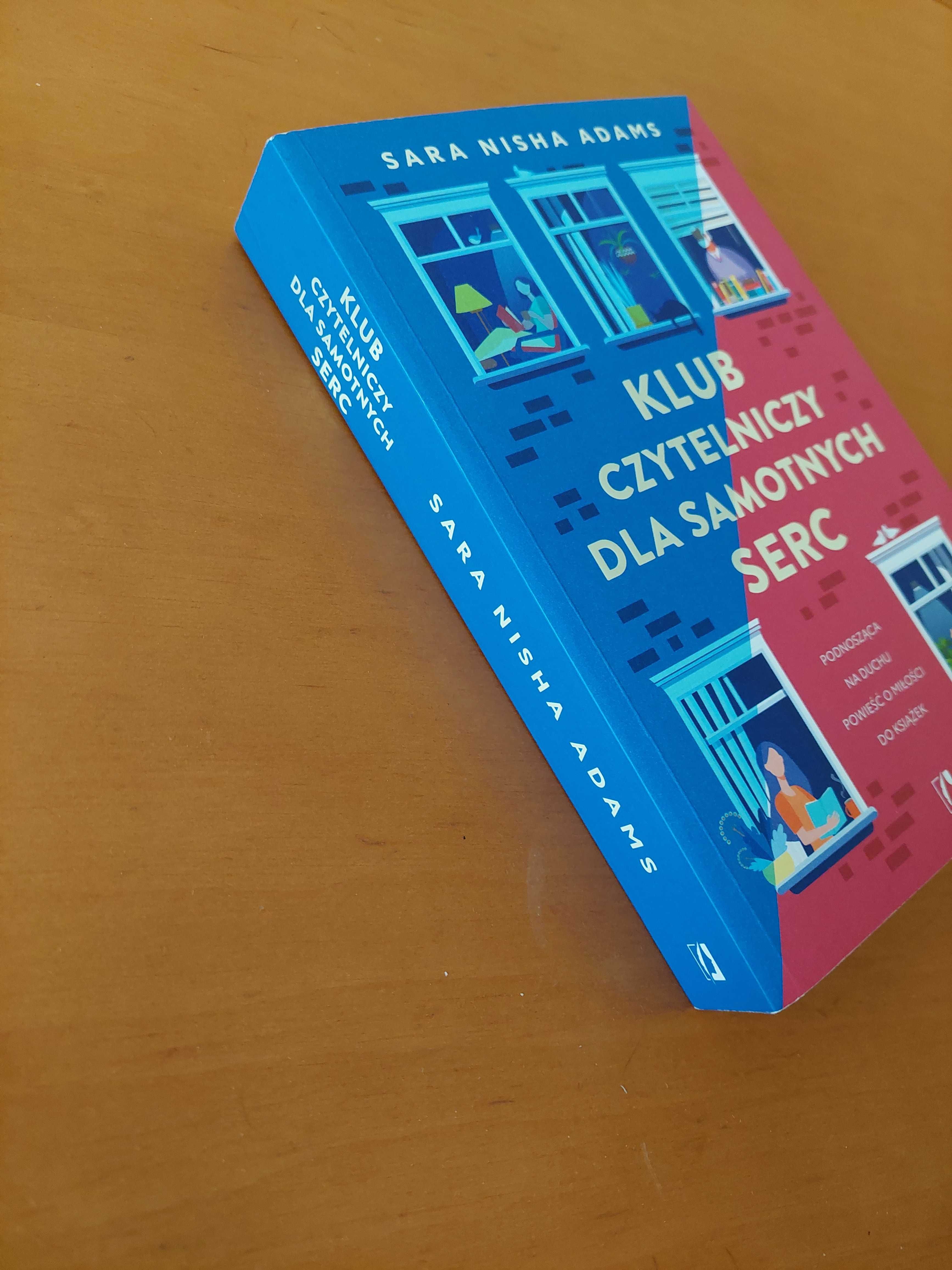 Klub czytelniczy dla samotnych serc (Sara Nisha Adams) - obyczajówka