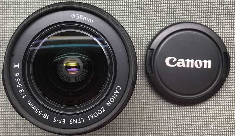 Продам  объектив CANON ZOOM EFS 18-55 3.5-5.6 III