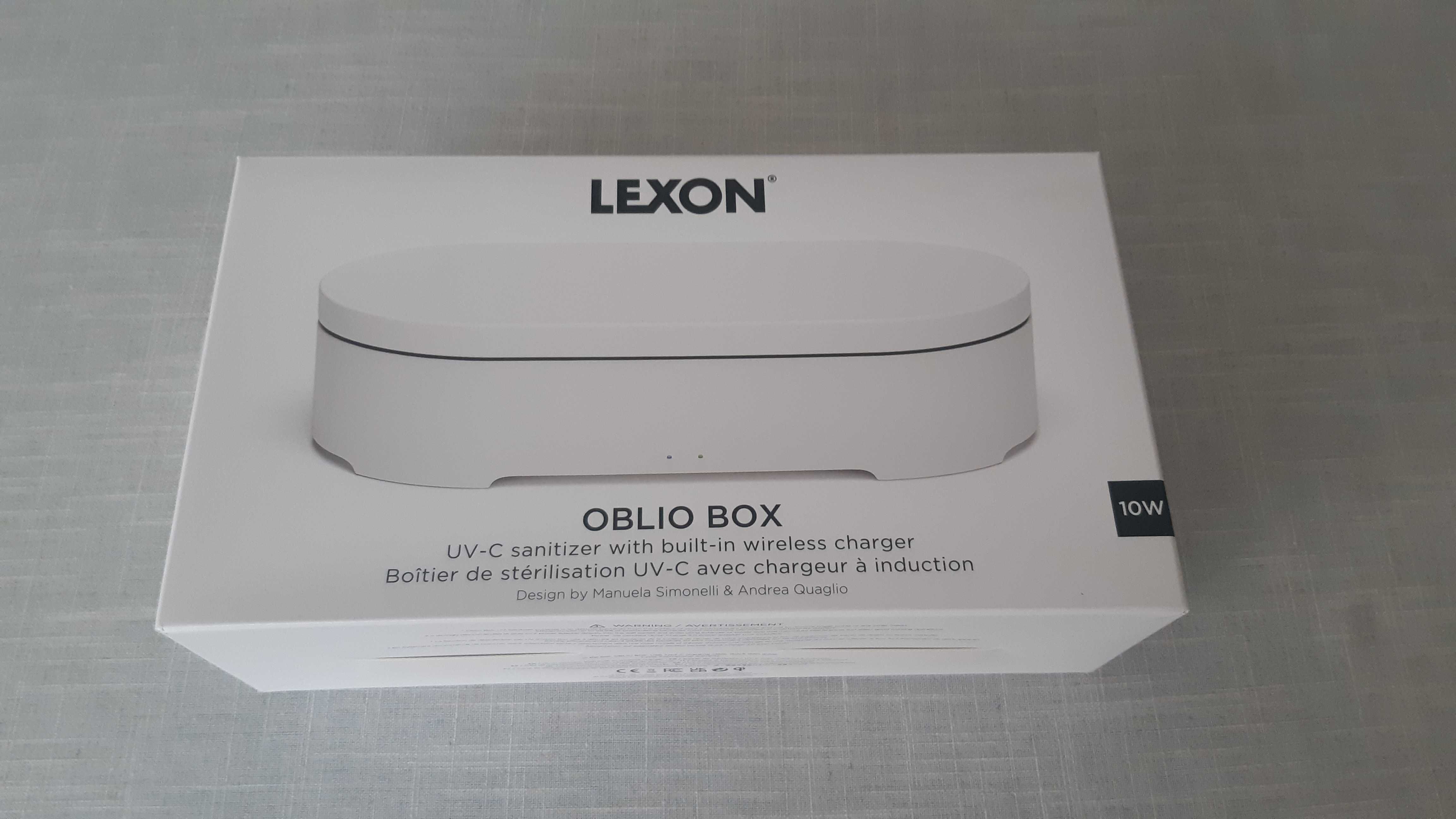 Ładowarka bezprzewodowa Oblio Box z dezynfektorem UV