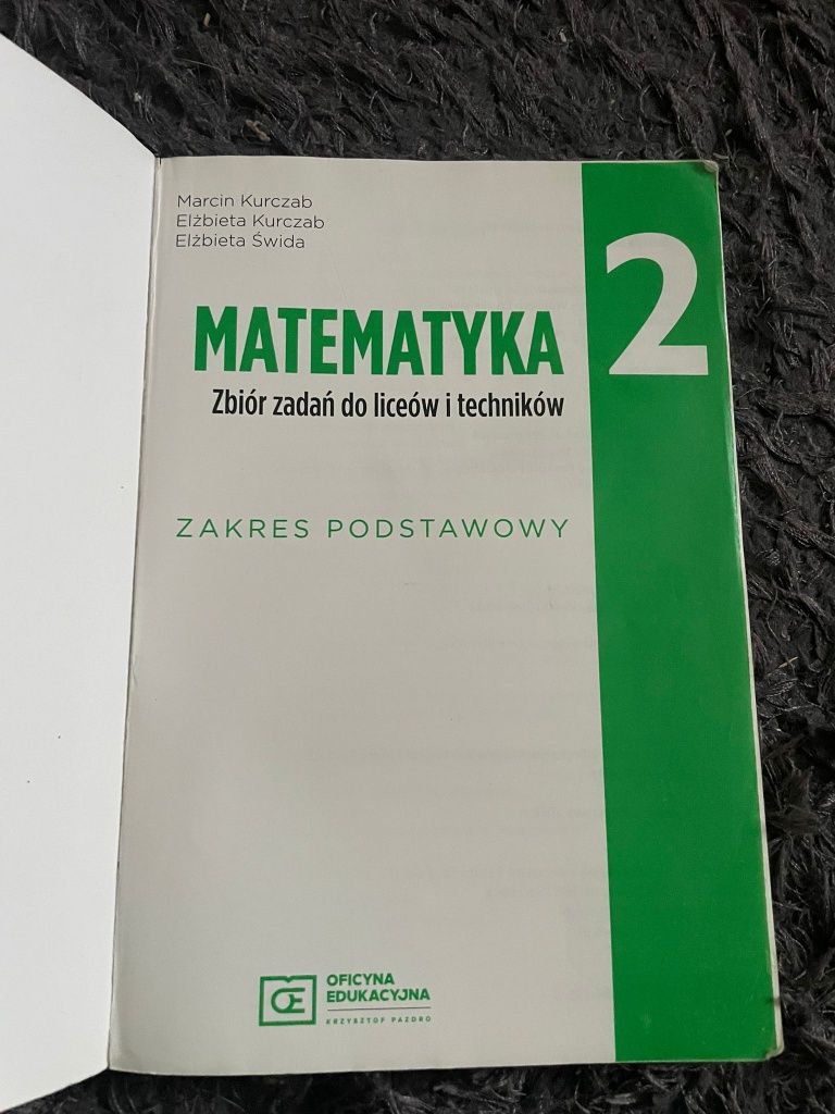 Zbiór zadań matematyka 2 liceum-technikum