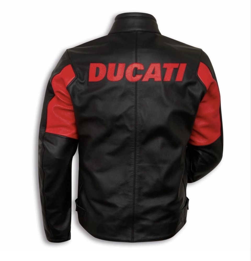 Dainese Ducati Leather jacket-Company C4 + Back Protector 52 розмір