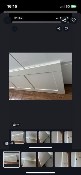 Pax bergsbo ikea komplement drzwi front szaf