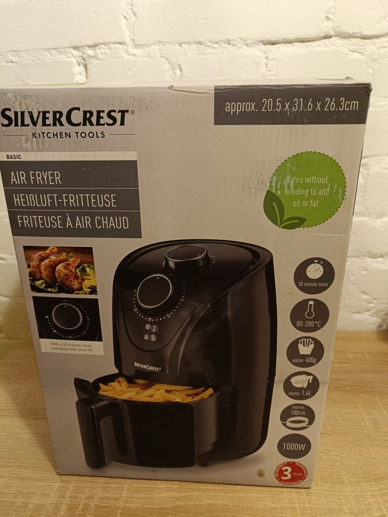 Airfyer, frytkownica na gorące powietrze Silvercrest