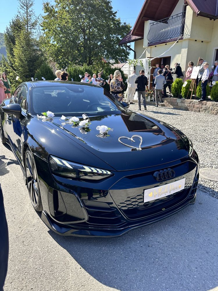 Samochód do ślubu Audi E-tron GT Audi RS7 auto do ślubu