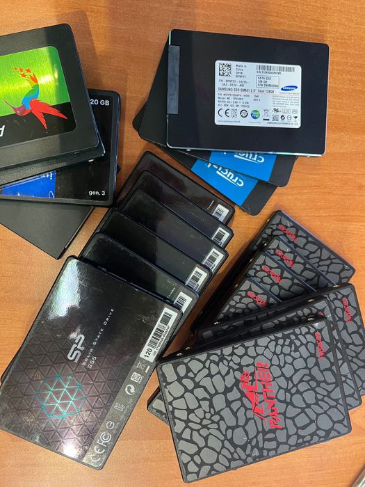 3szt SSD 120GB używane