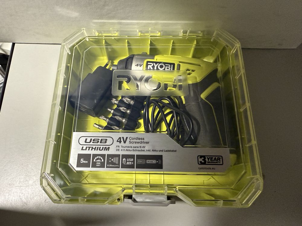 Wkrętarka Ryobi ERGO 4V 5Wh
