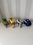 Pojazdy psi Patrol 4 sztuki