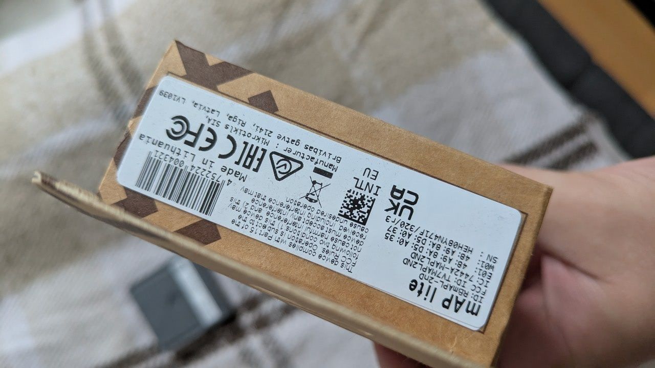 Mikrotik mAP lite