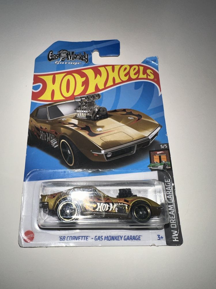 Hot wheels Corvette 68 dluga karta