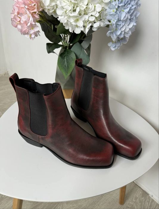 Шкіряні чоботи , черевики , ботінки, сапоги