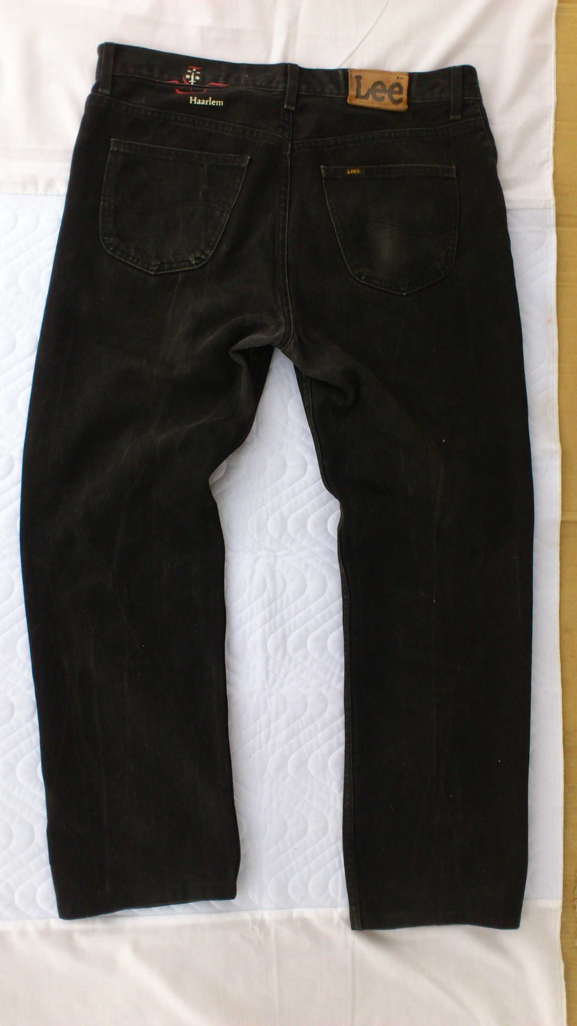 Джинсы LEE Brooklyn,чёрные,плотные Мальта.W36L32,нашW47\L106соттоn100%
