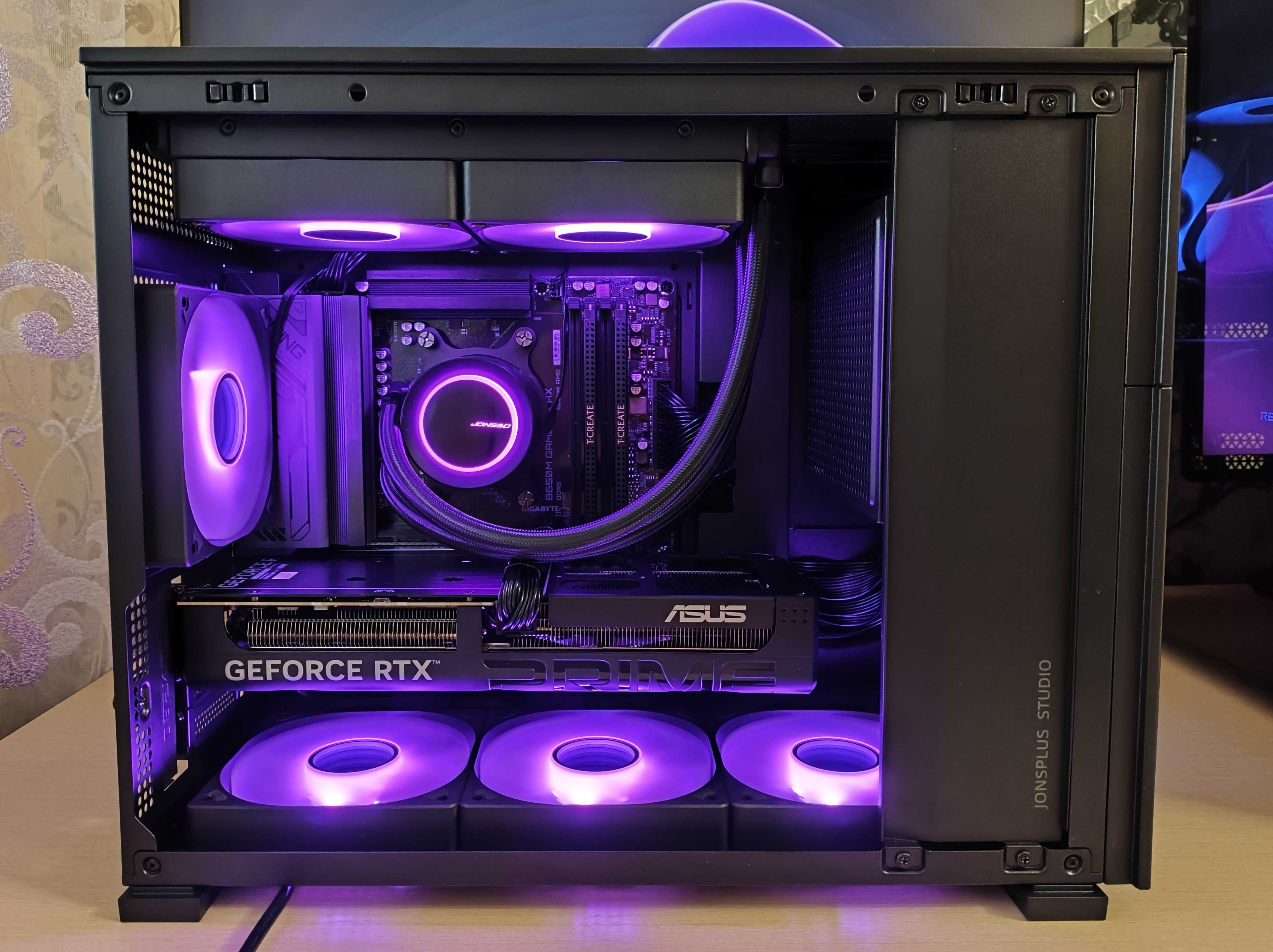 RYZEN 7500F / B650 / DDR5 32Gb / NVME 250Gb + 2Tb / RTX 5060 Ti