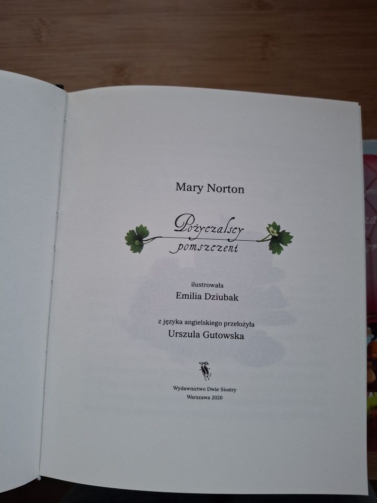 Pożyczalscy Mary Norton tomy 2-5