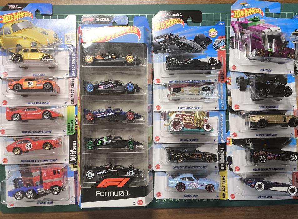 Hot Wheels Variados | Ferrari | Formula 1 | Treasure Hunt | F&F