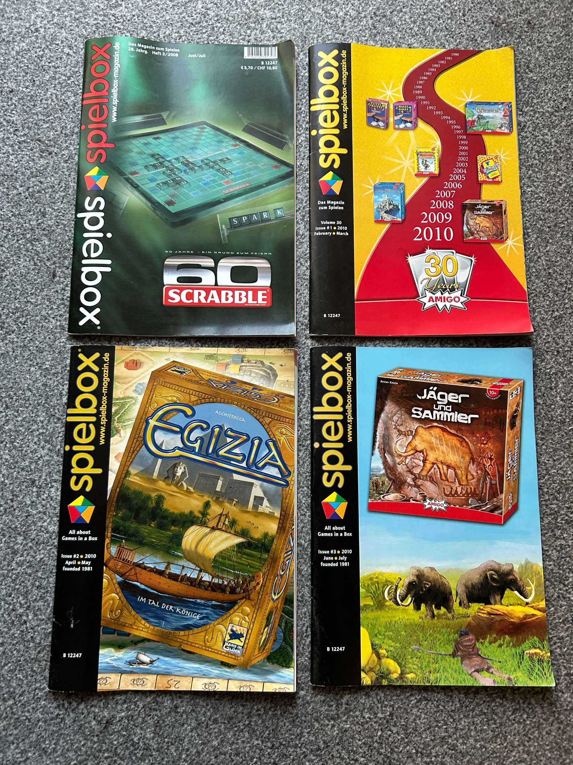 29 magazynów planszówkowych: Świat Gier Planszowych, Spielbox Agricola