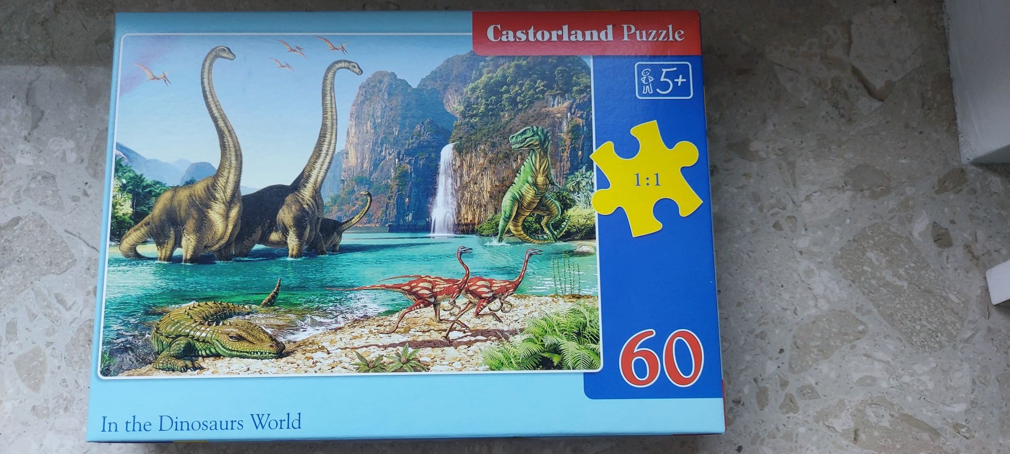 Puzzle dinozaury Castorland 60/ 5+