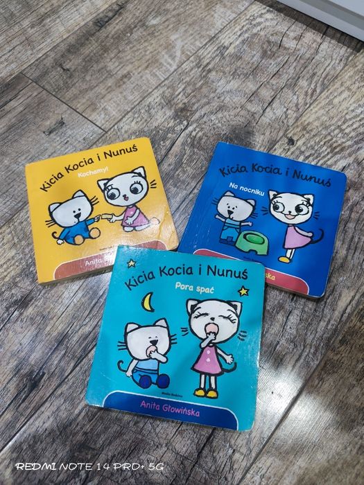 Zestaw książek Kocia i Nunuś