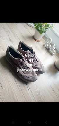 Geox  cappuccino sneakersy przewygodne buty na codzień r. 41 ok.27cm