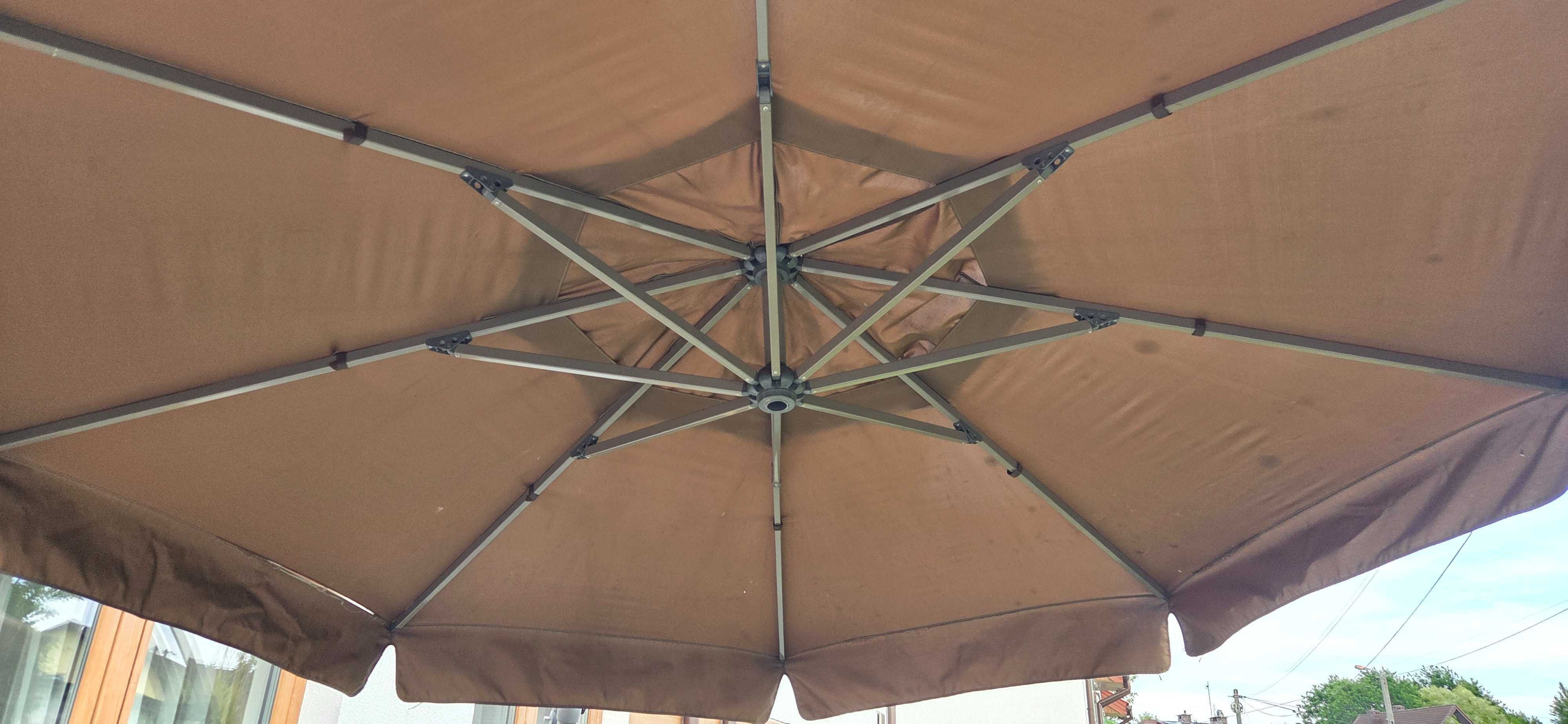 parasol ogrodowy sun garden easy 350 wraz z podstawą