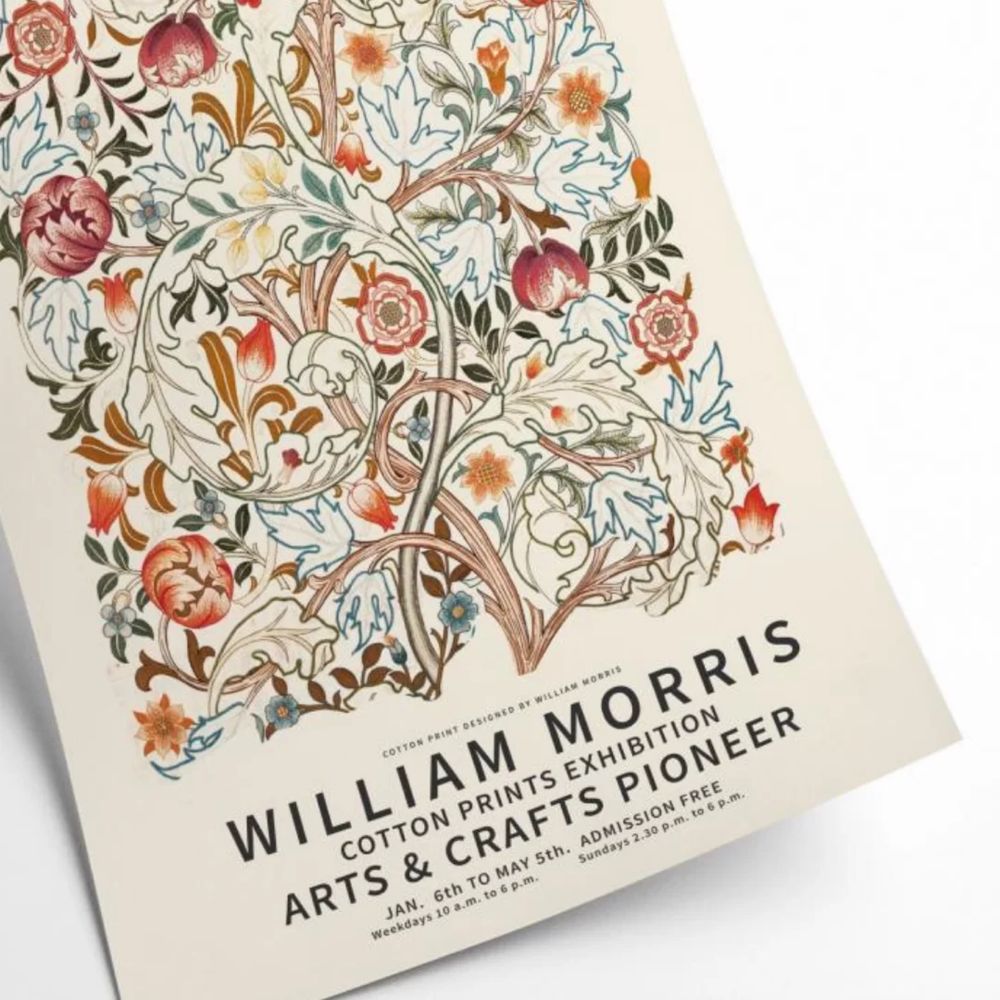 Plakat Fleurs et Plantes / William Morris 50x70 cm