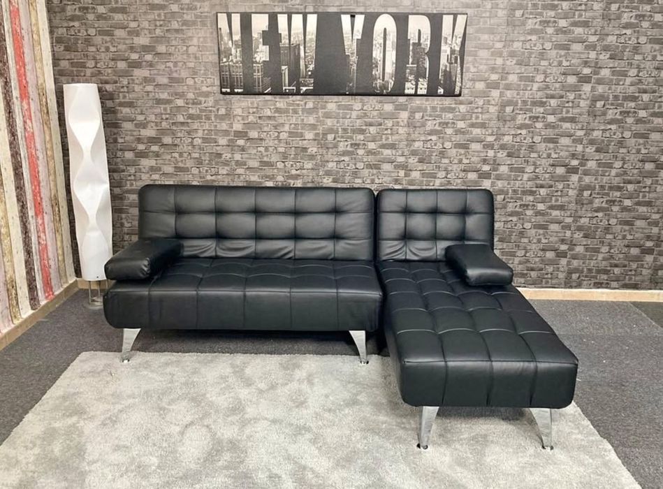 Novos Sofás-Cama, chaiselongue em pele sintéticas