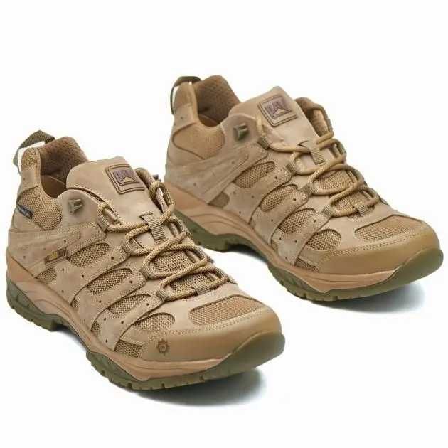 Кросівки тактичні демісезонні PAV 407 койот з мембраною Winterfrost