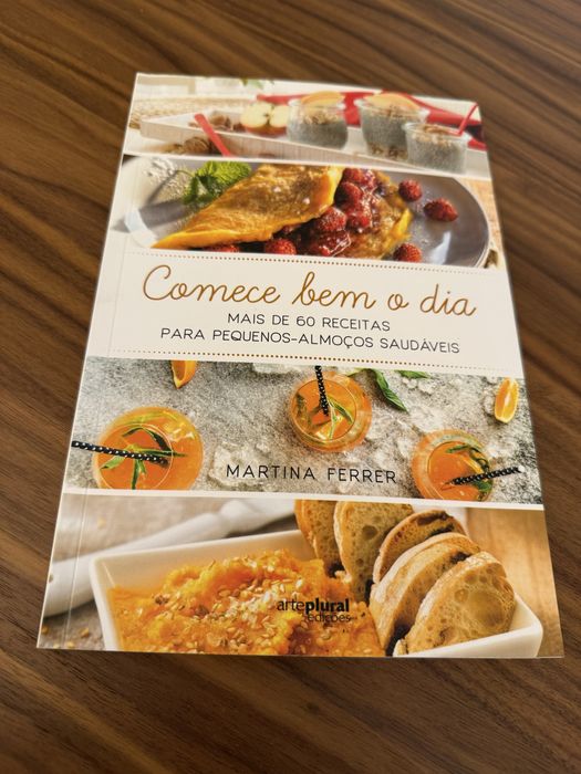 Livro receitas “Comece bem o dia” de Martina Ferrer
