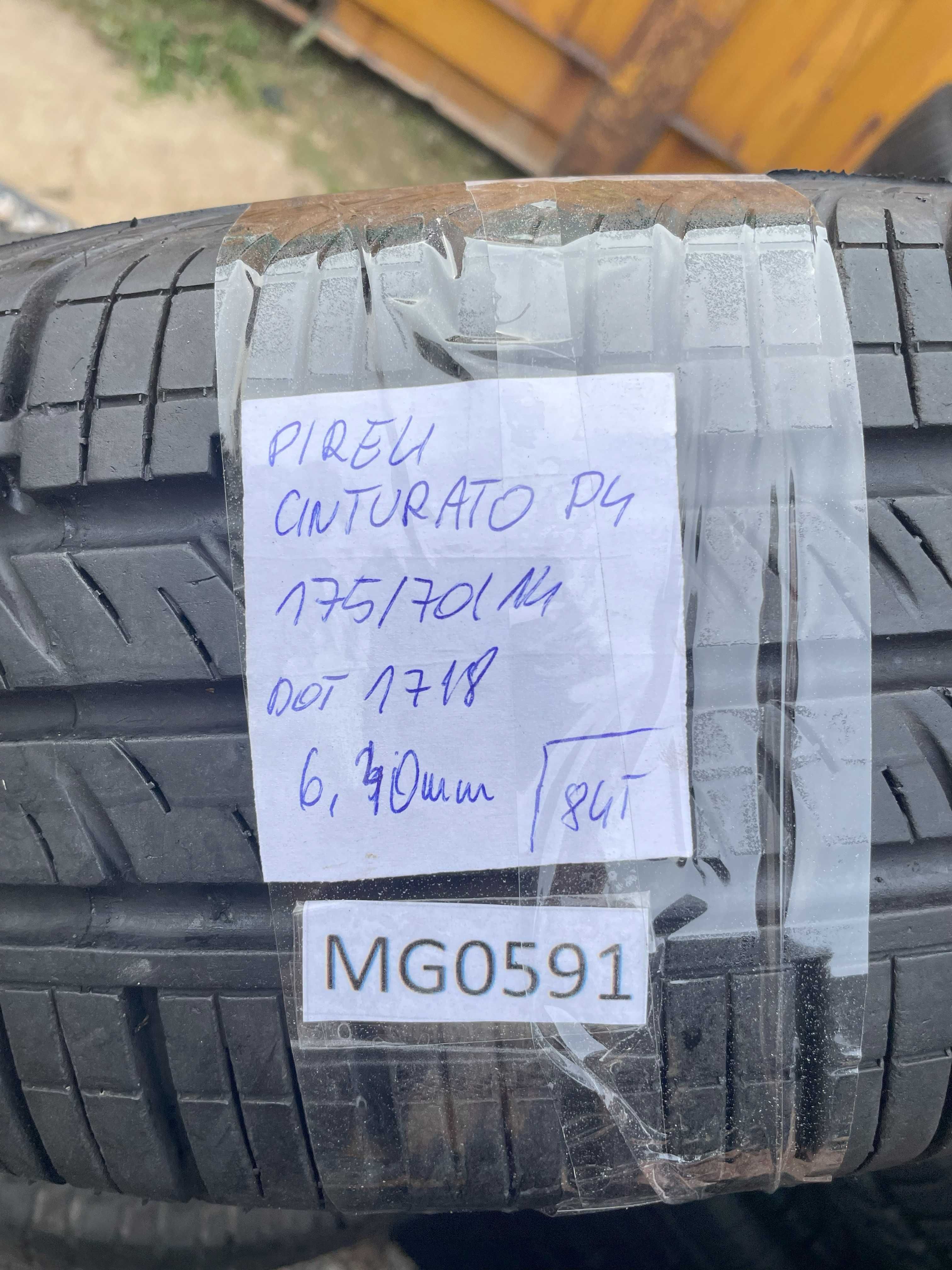 [2szt] Pirelli 175/70 r14 Letnie /// 5,8mm!!! MONTAŻ