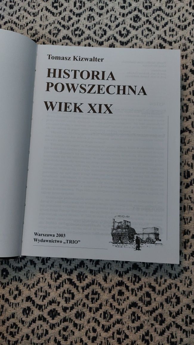 Historia powszecha wiek XIX