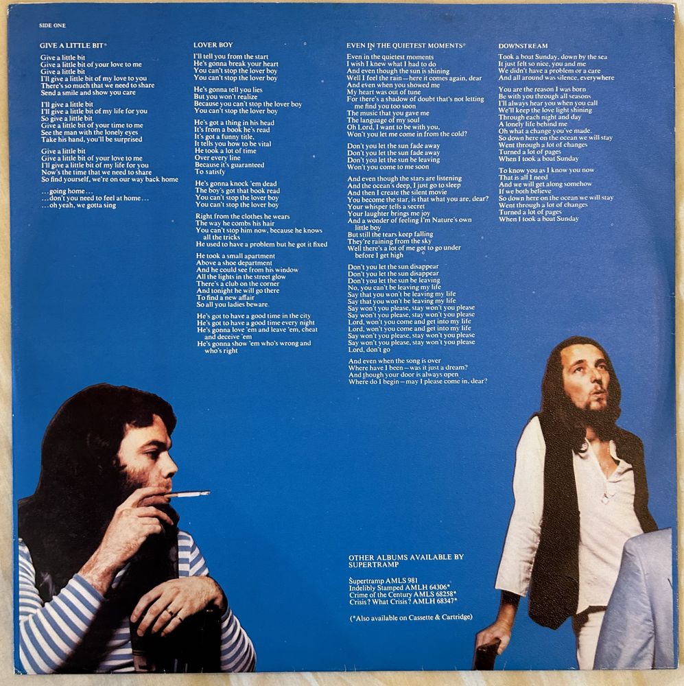 Disco Vinil Supertramp - Even in the quietest moments…
