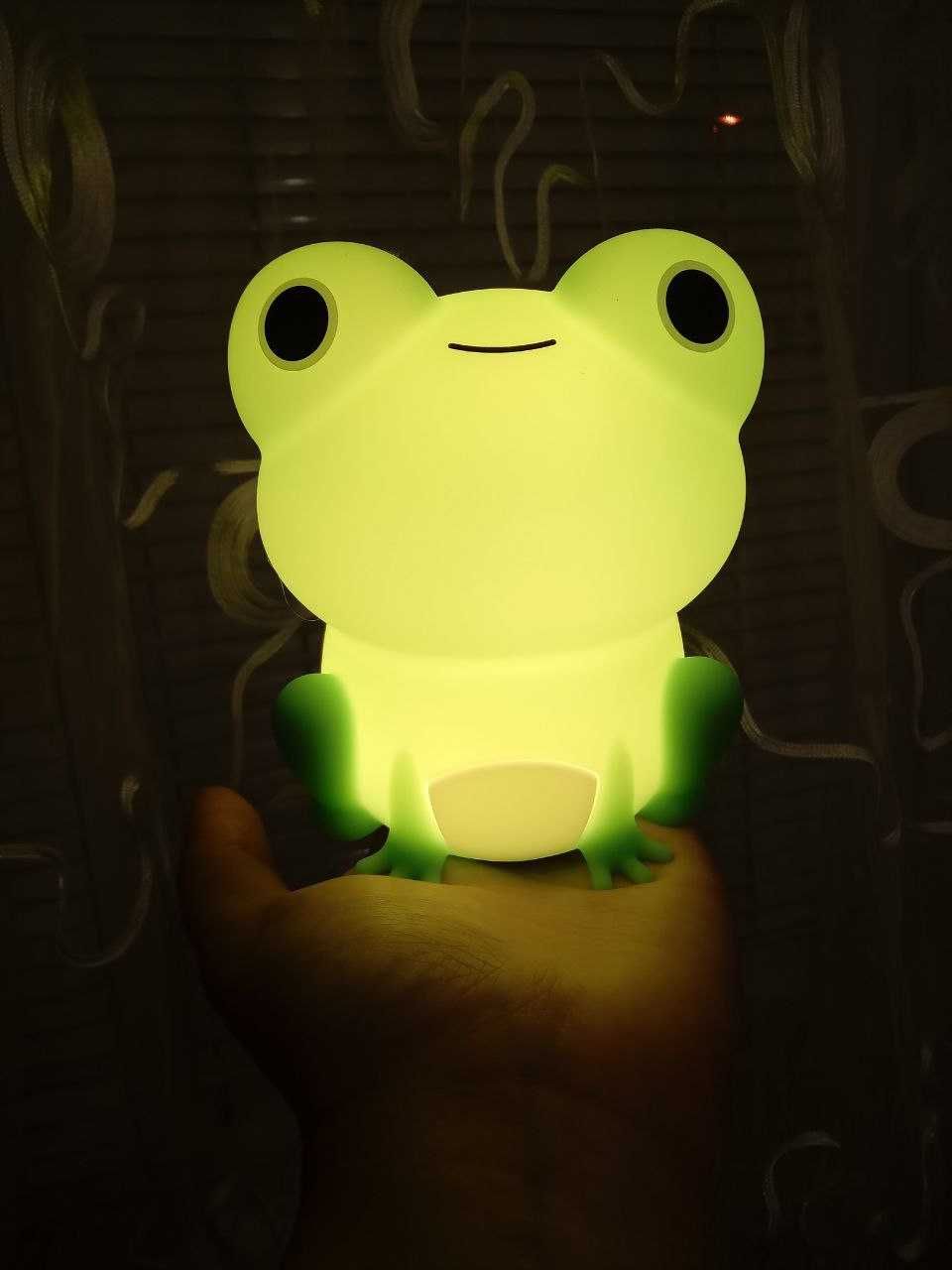 Детский светодиодный диммируемый ночник «Лягушка» Зеленый