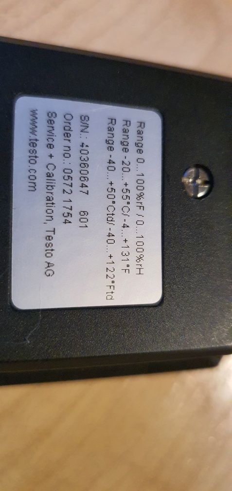Testo 175H1 rejestrator temperatury i wilgotności.