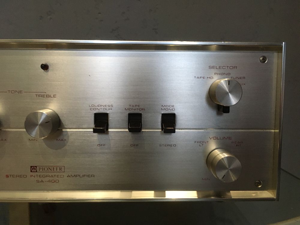 Pioneer SA-400 wzmacnicz lampowy vintage hi end