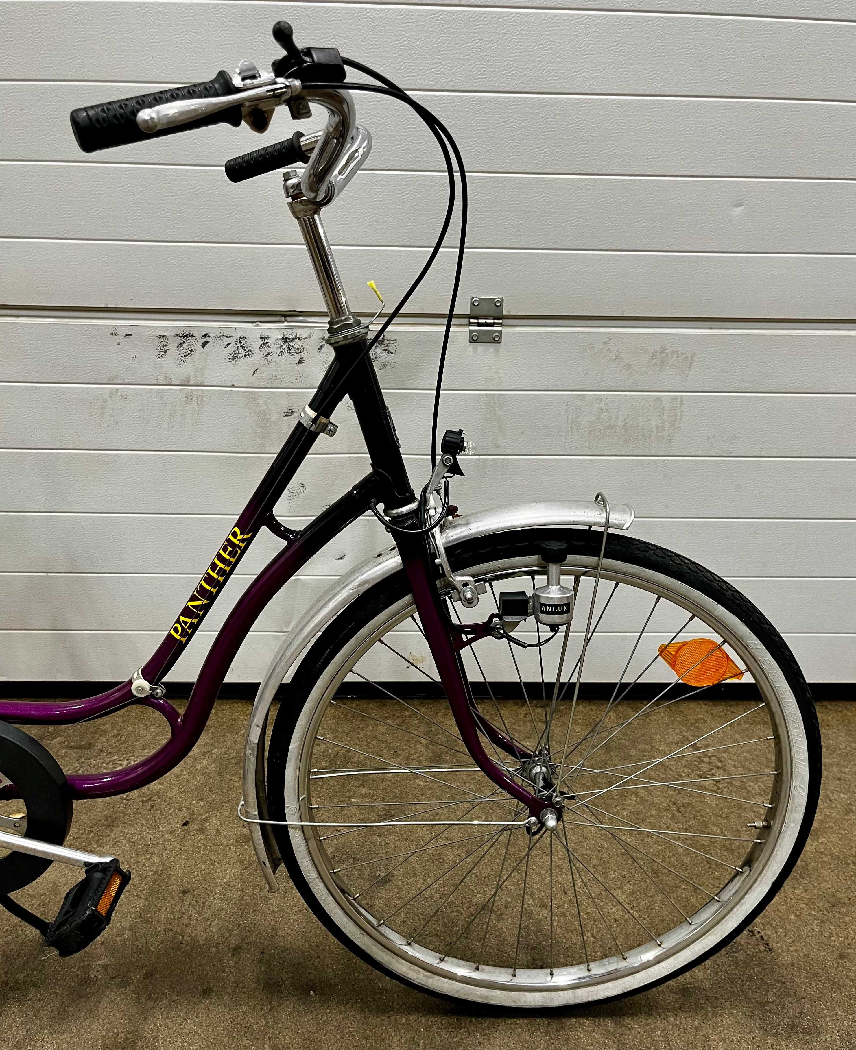 Rower retro - PANTHER 1896 - 26 cali Torpedo SACHS 3-biegowy - vintage