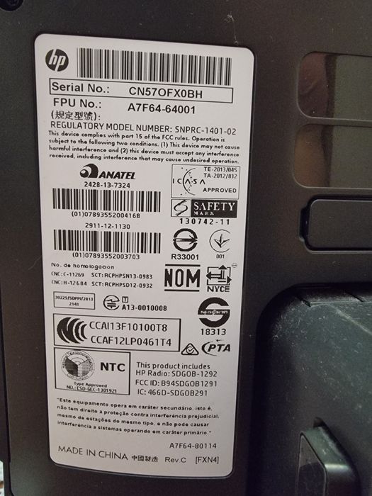 HP officejet PRO 8610