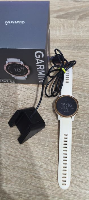 Zegarek Fenix 6s pro złota kopertka