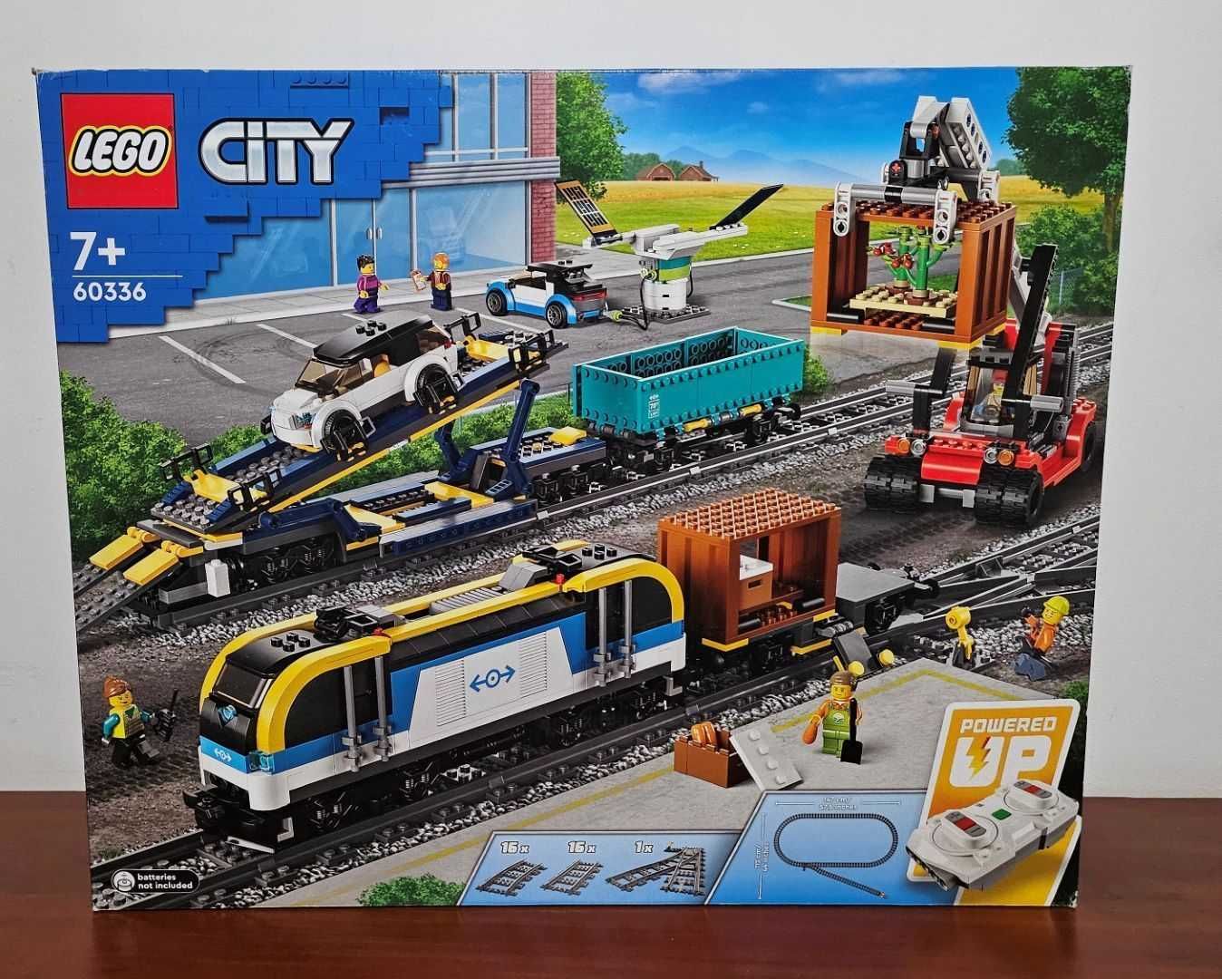 LEGO City 60336 Comboio de Mercadorias Powered UP telecomando ou app