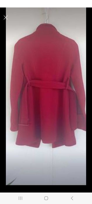 Sobretudo vermelho