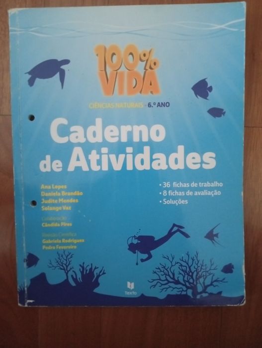 Caderno e de actividades 6° ano