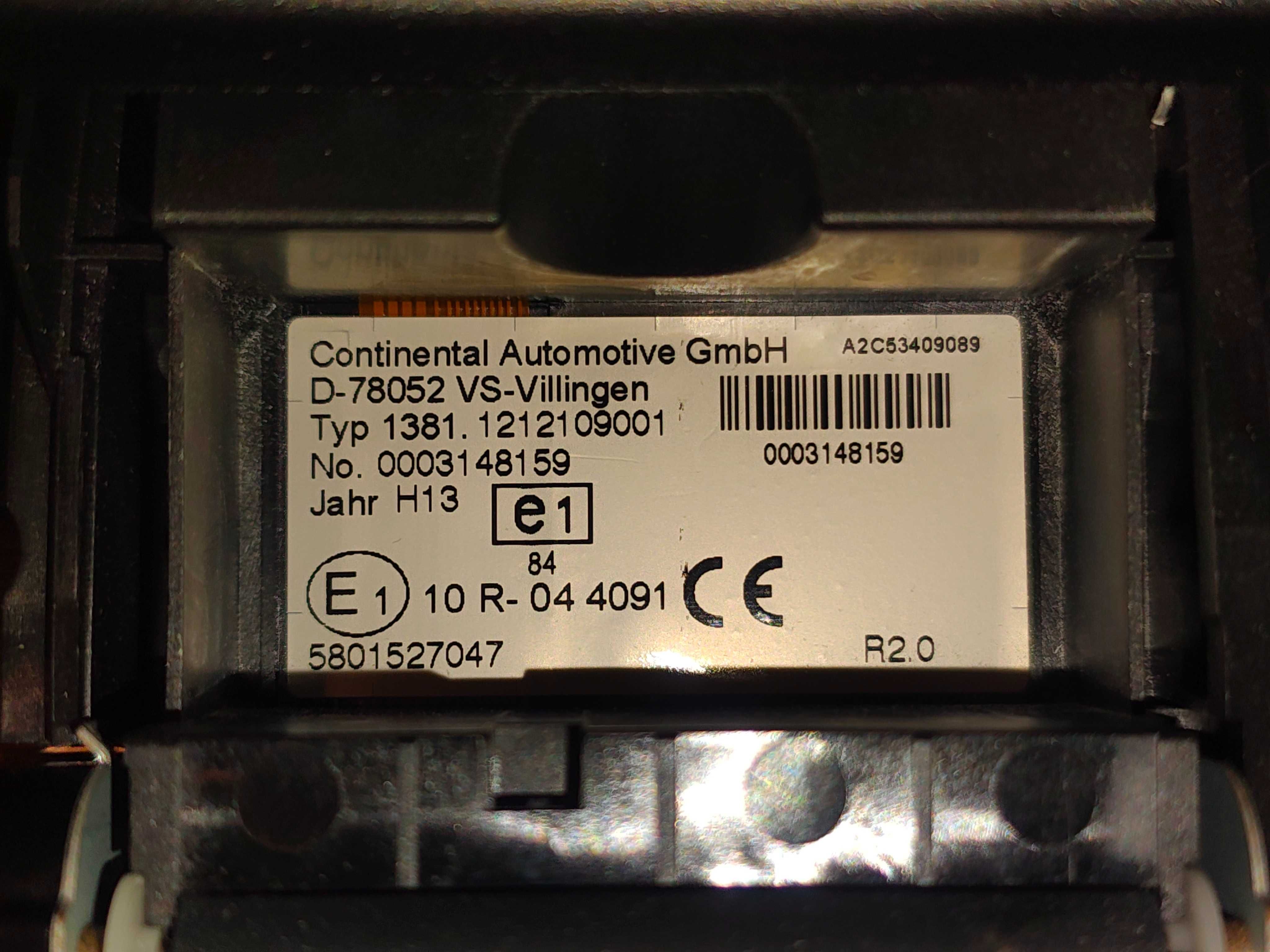 Tachograf VDO Continental R2.0 z impulsatorem