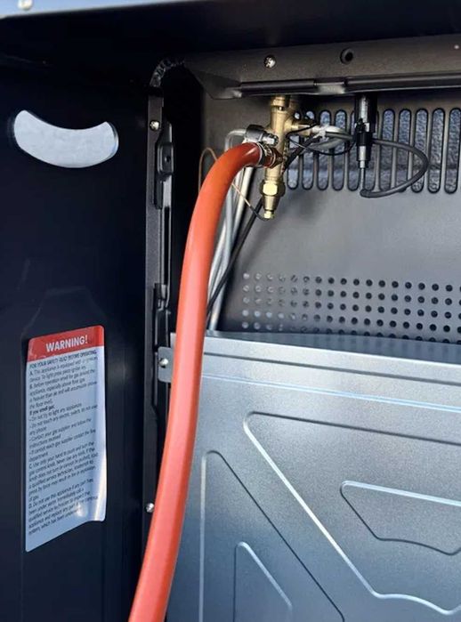 Газовий інфрачервоний обігрівач 4,2 кВт + комплект підключення