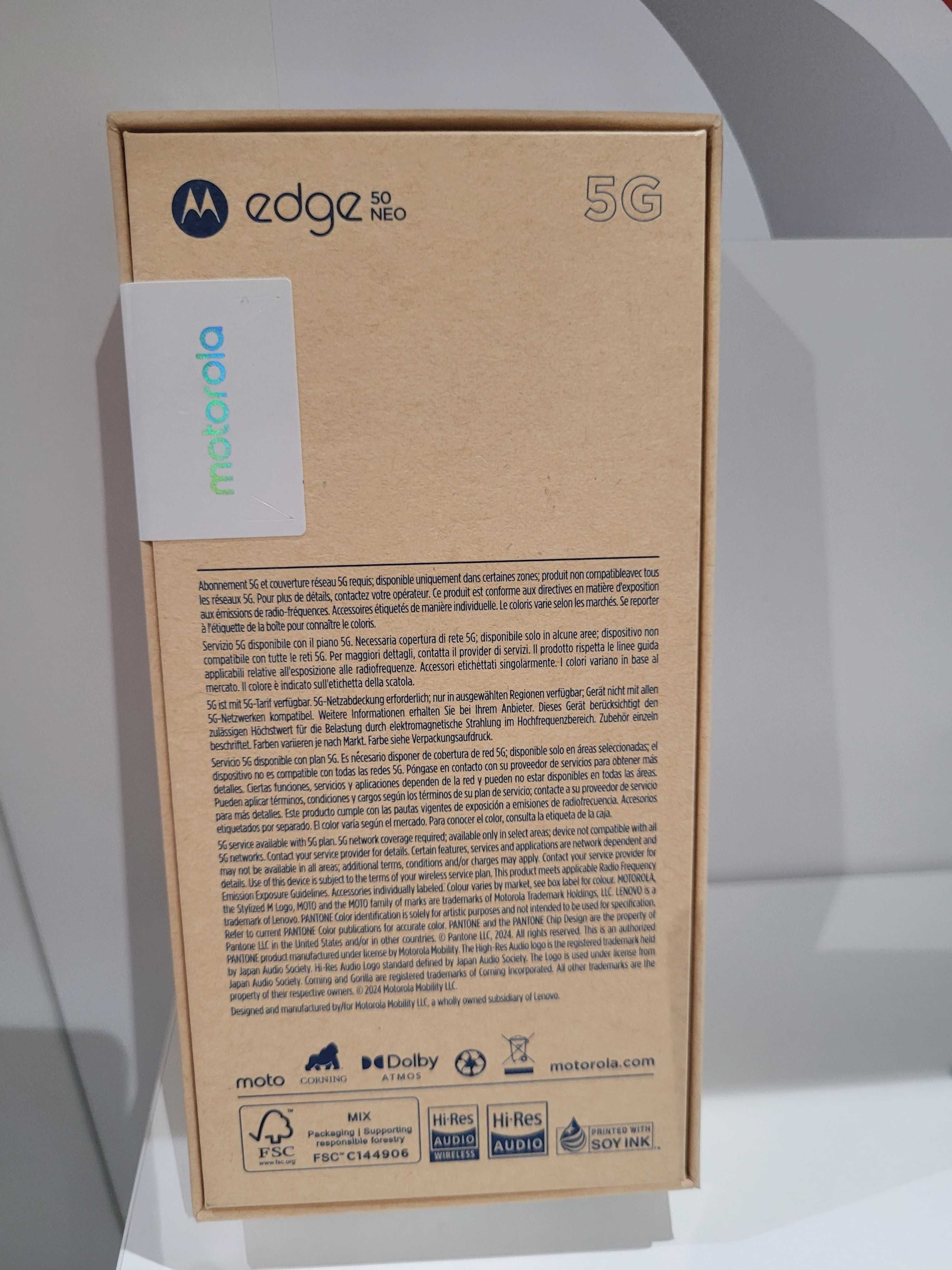 Motorola edge 50 neo 12/512 GB NIEUŻYWANY 24 m-ce gwarancji Masterkom