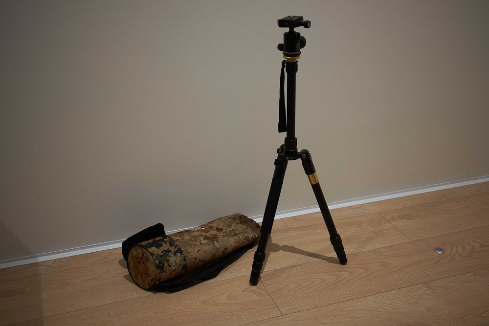 Алюмінієвий штатив Beike QZSD Q999S трипод