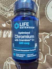 Хром Chromium Life Extension оптимізований оптимизированный 500 мкг 60