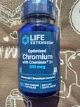 Хром Chromium Life Extension оптимізований для зниження апетиту 500 мк