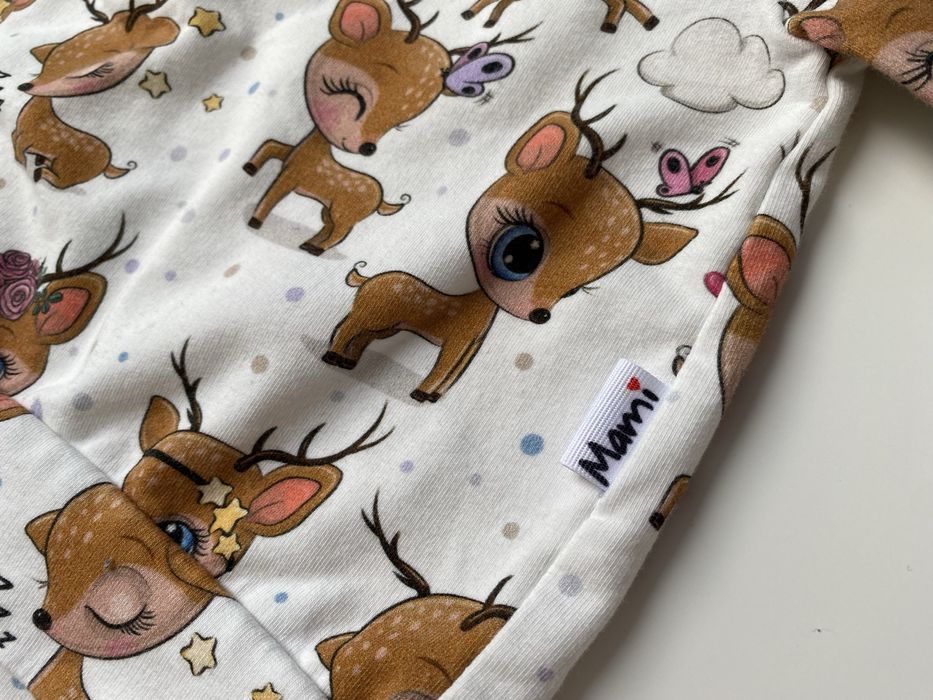 Bluza sarenki Mami handmade rozmiar 74 stan bardzo dobry