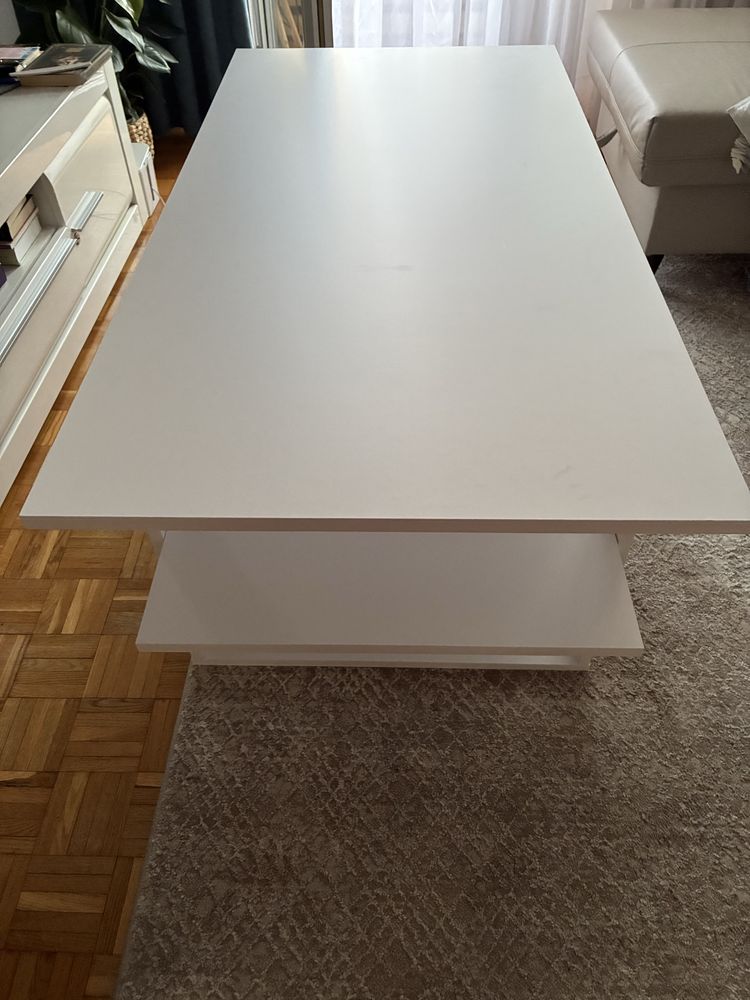 Ława BRW nowa, biala 120x60x55 cm